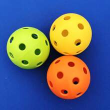 26 Hole/40 Hole Pickleballs, Sports Training Practice Plastic Pickleballs, Hollow Air Flow Balls, Suitable For Indoor Courts And Celebration Competitions, High Quality