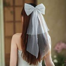 Bridal Headwear - 白色 - 查看 1