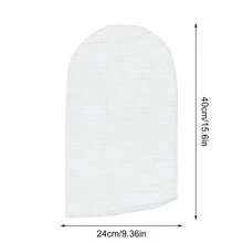 Máscara facial con vendaje completo rasgado para Halloween, adultos, cosplay, capucha, sombrero para juegos de rol, accesorios de disfraces para fiestas. - Blanco - Ver 7