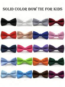 1 Piece Of Children's Adjustable Bowknot , Suitable For Weddings, Parties, Birthdays, Christmas, Halloween, School Events, And Daily Wear For Both Boys And Girls