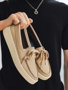 Giày lười mềm mại, thoáng khí, thoải mái, thời trang, đa năng cho thanh thiếu niên, mùa hè - nhiều màu - Xem 10