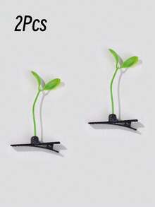 6pcs Mushroom & Plant Decor Hair Clip Cute, Hair Accessories, Hair Barrettes Hair Clips Claw Clips Hair Claws, Head Accessories - Multicolor - View 13