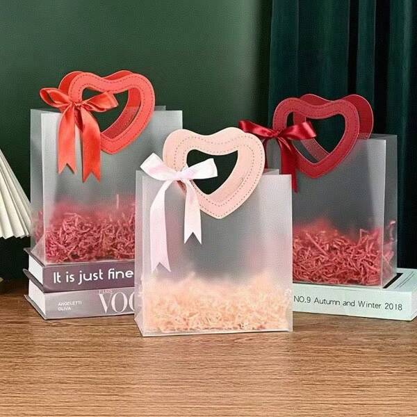PVC Tasche, Geschenk- und Souvenir-Tasche, Hochzeits-Süßigkeiten-Geschenktasche, transparente Plastiktüte, auf Lager