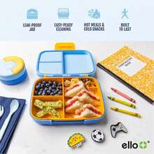 Ello 45.27oz Benni Polypropylene Food Storage Container - Pink - View 4