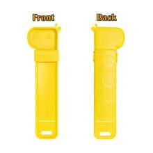 1pc Giraffe Shaped Cat Licking Spoon Food Squeezer, Single-Handed Pet Cat Snack Feeder, Yellow - Multicolor - View 8