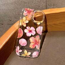 高端莲花透明手机壳适用于 16、15、14、13、12、11、XS、XR、X、8、7 Mini Plus Pro Max 系列，适合作为万圣节礼物、复活节礼物、女朋友、男朋友、朋友或自己