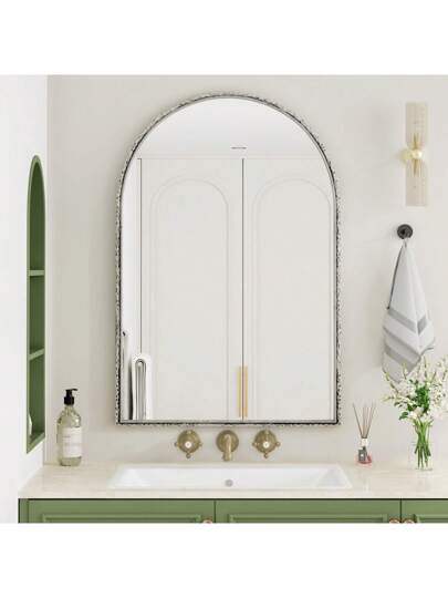 Elegante Wand Spiegel Hallway, Bedroom Or Bathroom ative Frame Made Of Glass Iron view 2