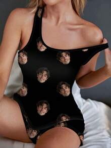 Personalized Women Pajama Set, Custom Pet/Character/Portrait Printed, Holiday/Bestie Gift, Dawg, Colorful, Cute, Adorable, Contracted, Funny, Custom, Unique, Customized, Personalized, Ideal Gifts For Him, Ideal Gifts For Her, Boyfriend, Girlfriend, Family, Friends, Her