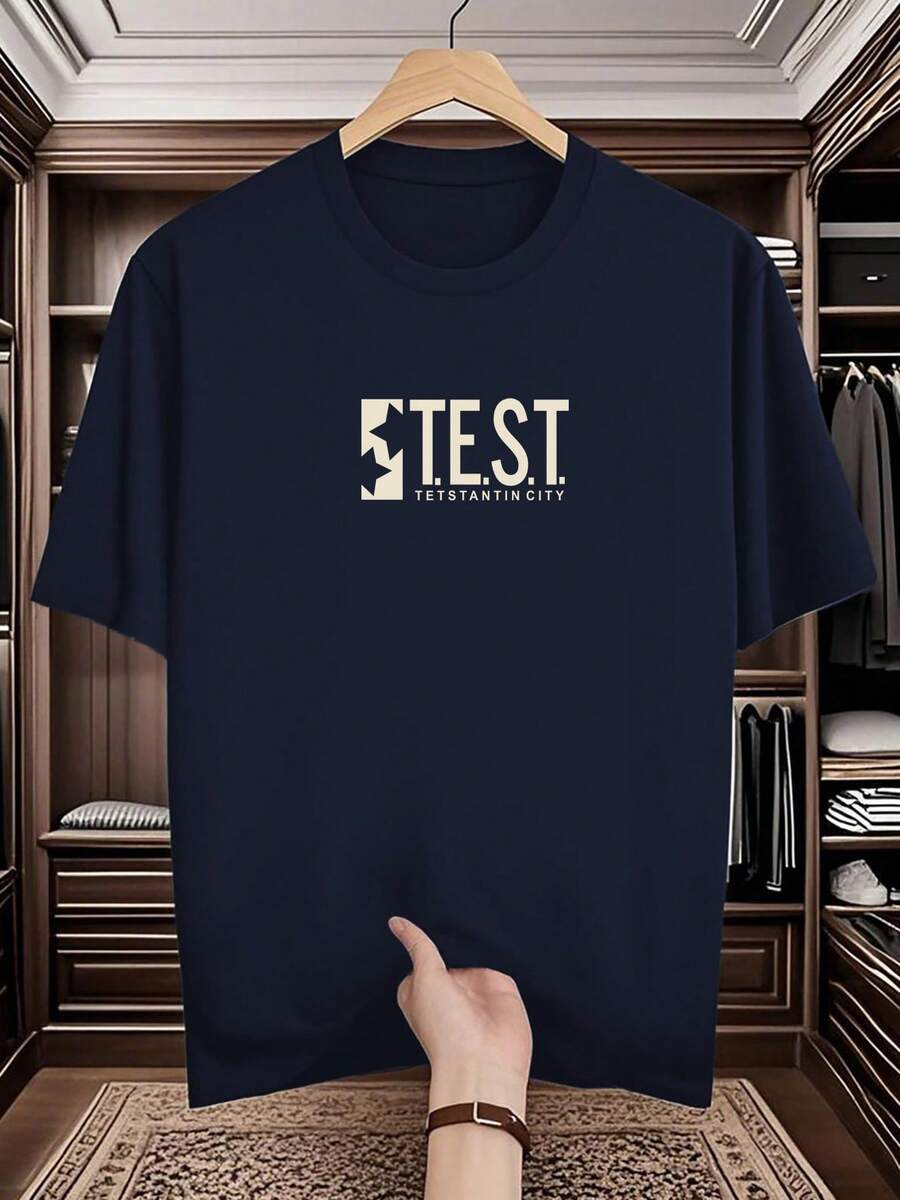 Men T-Shirts - Azul Marino - Ver 1