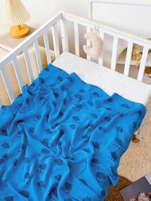 1PC Cute Breathable Soft Receiving Blanket, Muslin Swaddle Blankets For Newborn, Swaddle Wrap Burping Clothes, Essentials Infant Shower Items, Toddler Gift - Multicolor - View 8