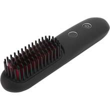 ¡RecomendadoCepillo Alisador de Pelo Inalámbrico Portátil con Pantalla LED de Temperatura, Cepillo Alisador de Pelo Inalámbrico de Iones Negativos con Pinza para el Pelo, Cable Tipo C, Bolsa¡Top de Temporada - 1 - Ver 8
