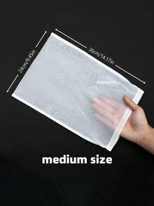 3pcs Reusable Soy Milk Filter Bags, Suitable For High-Quality Nut Milk, Fine Mesh, Cloth, Cold Brew Coffee Filter, Kitchen Accessories, Summer Beach Party, Food, Camping, Organizer, Room Decor, Kitchen Supplies - White - View 9