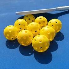 26 Hole/40 Hole Pickleballs, Sports Training Practice Plastic Pickleballs, Hollow Air Flow Balls, Suitable For Indoor Courts And Celebration Competitions, High Quality