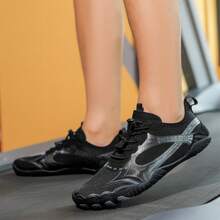 2025年新款加大码男女沙滩鞋，海边游泳鞋，女式户外速干凉鞋，防滑涉水鞋 - 黑色 - 查看 2