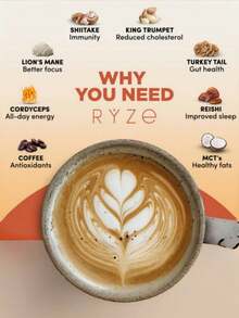 Immunity Benefits Mushroom Coffee Increases Energy Supports Gut, Better - - - 查看 2