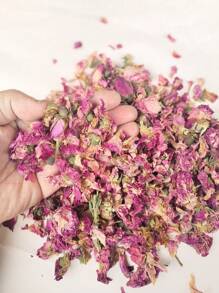 1pc 30g/60g/150g/180g Dried Rose Petals & Multicolored Paper Confetti, Gift Pack For DIY Craft, Home Decor, Aromatherapy Candle, Soap Making, Suitable For All Occasions Decoration