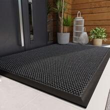 1pc Entrance Doormat, Anti-Slip House Door Mat, Home Front Door Scraper Rug, Dirt Trapping Carpet