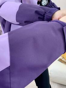 Women's Outdoor Rock Climbing Recreation Skiing Jacket, Durable & Fashionable Hoodie Ski Coat