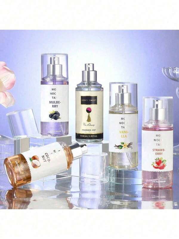 88ml Fragrance Spray, A Must-Have For Vacations Without Fire, A Long-Lasting Natural Air Freshener. The Home Fragrance Contains The Charm Essence Of Lasting Natural Freshness. The Fragrance Releases Elegant Flowers And Is Suitable For Any Occasion