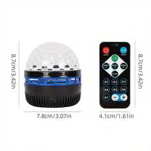 创意 USB 供电星空投影灯 - 多功能 RGB 照明，适用于客厅、卧室等 - 节日、生日或圣诞礼物的理想选择 - 无需电池，USB 供电，装饰性夜灯 - 多色光 - 查看 8