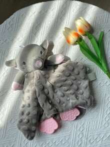 [Custom Embroidery] 1pc Customizable Plush Doll Comfort Blanket, Cute Stuffed Animal Blanket, Meaningful Customized Gift, Soft Plush Doll, Suitable As Children's Day, Birthday, Thanksgiving, Christmas Gift For Kids, Friends, Girlfriend, Mom - Perfect For Holidays, Anniversaries, Children - Multicolor - View 3