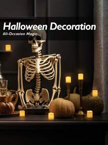 24Pack Flickering Flameless Votive Candles,200+Hour Electric Fake Candles,Battery Operated LED Tealight For Wedding Decor,Outdoor,Table, Halloween,Christmas,Valentine's Day Candlelight, Parties, Weddings, Anniversaries, Holidays And Proposals, Romantic Ambiance Lights For Wedding Table Decoration, Dining Room, Camping, Autumn Decoration, Harvest Day Decoration, Room Decoration, Bedroom Decoration(Warm White,Battery Included)