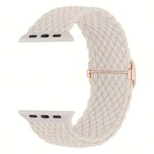 Bande de montre compatible avec boucle solo élastique tressée 38 mm 40 mm 41 mm 42 mm 44 mm 45 mm 46 mm 49 mm pour femmes et hommes, bracelet en nylon élastique Starlight compatible avec Ultra 2 Série 10 9 8 7 6 SE 5 4 3 2 1 comme cadeau pour les étudiants retournant à l'école