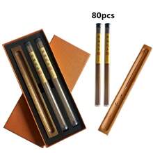 120/80pcs Aromatherapy Incense Sticks With Incense Holder Gift Box, Convenient Indoor Fragrance, Holiday Indoor Decor, Yoga & Meditation, Air Purifier, Suitable For Holidays, Birthday Parties, Christmas Decoration