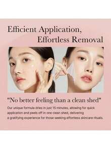Collagen Night Firming Face Mask, Deep Cleansing, Moisturizing, Hydrating, Nourishing Facial Skin. Deeply Nourishing And Firming, Enhancing Elasticity, Radiant Glow. - 2 Bottles/75ml*2 - View 5