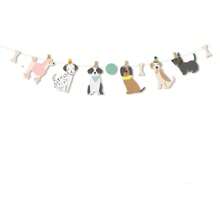 Dog Bone Shaped Bunting Banner, Party Decorations For Birthday Party, Holiday Decoration For Cake Table & Dessert Table