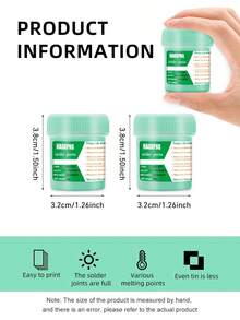 HAOXPNG 30g/50g Sn64.5Bi35Ag0.3 Solder Paste, Medium Temperature Lead-Free Solder Paste For Mobile Phone Repair, SMT Soldering