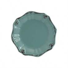 Fleur De Lys 20-Piece Dinnerware Set In Turquoise