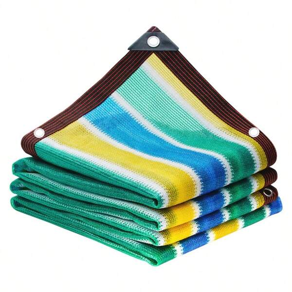 1pc 90% Shade Cloth With Grommets - Perfect For Greenhouse, Garden, Yard, Lawn And Pet House Outdoor Shade Curtain, Suitable For Patio And Deck Outdoor Canopy