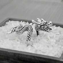1 Stück verstellbarer Zigarettenhalter-Ring, einzigartiges kreatives Drachen-Design, modisches Accessoire Geschenk