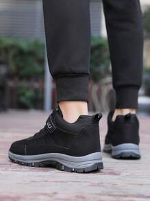 Zapatos de senderismo deportivos para hombres, botas de escalada antideslizantes y resistentes a la abrasión para uso casual de mediana edad y personas mayores, nuevas para otoño/invierno
