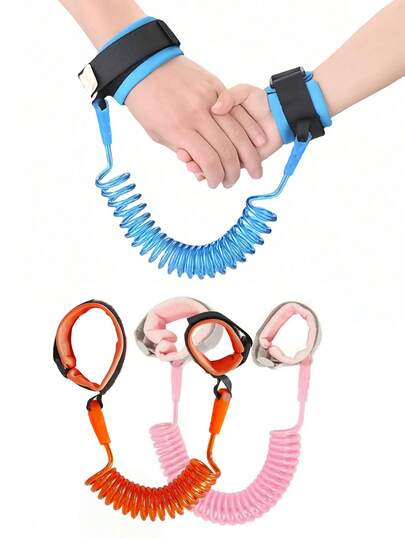 1.5M Children Anti-Lost Wrist Link Tether Strap, Random Color