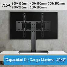 Soporte de pared para monitor de TV de 14 a 42 pulgadas, negro, máximo 80 kg, modelo - Negro - Ver 1