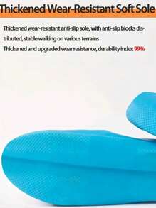 1 Pair Of Waterproof Latex Shoe Covers, Waterproof On Rainy Days, Thickened And Wear-Resistant, Waterproof Shoe Covers, Portable Foot Covers Suitable For Outdoor Hiking, Cycling, Tourism, Camping, Rainproof And Waterproof