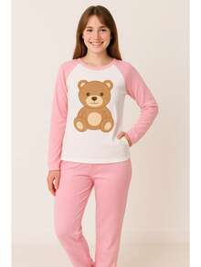 Women's Cold Weather Pajama Kit - Ideal For Cold Days, In Soft And Cozy Fabric - Nhiều màu - Xem 1