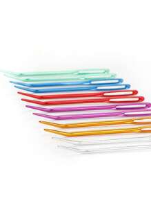 2 Sets/6 Pieces Big Eye Needles, Muslin Needles, Tapestry Needles, Sewing Needles, Knitting Needles, Colorful Hand Sewing Needles