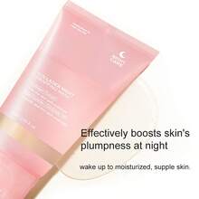 Collagen Night Firming Face Mask, Deep Cleansing, Moisturizing, Hydrating, Nourishing Facial Skin. Deeply Nourishing And Firming, Enhancing Elasticity, Radiant Glow. - 2 Bottles/75ml*2 - View 3