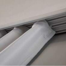Swiss Curtain Rail BLACKOUT Fabric 6.00X2.80 - Óxido marrón - Ver 5