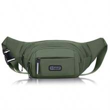 New Pure Canvas Fit Waistpack Mobile Waistpack Men's Sports Outdoor Leisure Running Anti Theft Ultra Thin Invisible.-Zmt