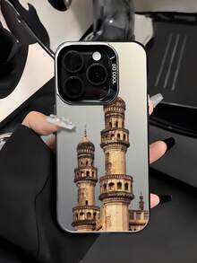 1 件磨砂柔软触感防震相机保护手机壳，适用于 11、12、13、14、15、16 Pro Max、X、XS、XR、16e、15 Plus，也兼容三星 Galaxy A03、Galaxy、OPPO、Realme、Vivo、Redmi、Infinix、Honor X50i - 灰色 - 查看 4