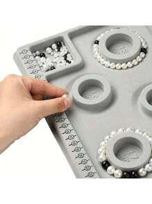 1 Stück/2 Stücke Mini Kunststoff Schmuckdesign Platte - DIY Perlenarmband & Halskette Ersteller - Professionelle Qualität, vielseitiges Handwerkszeug zum Entfesseln Ihrer Kreativität
