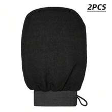 3 件深层去角质手套，令肌肤光滑亮泽 - 身体磨砂沐浴和淋浴 - 清洁死皮干燥皮肤 - 温和有效的去角质手套，韩国去角质手套，去角质手套明显去除死皮，沐浴手套，身体去角质手套 - 彩色 - 查看 13