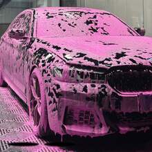 粉色泡沫洗车皂（可与泡沫炮、泡沫枪或水桶清洗器配合使用）适用于汽车、卡车、摩托车、房车等，33.82 盎司 - 1L/33.82oz - 查看 6