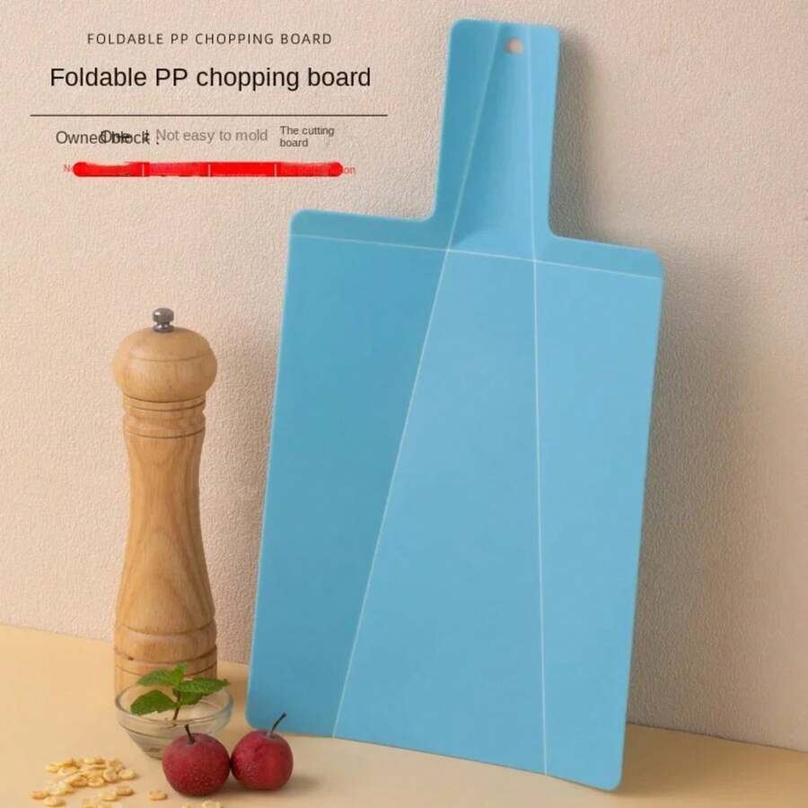 Creative Foldable Plastic Cutting Board, Practical Shovel-Shaped Cutting Board, Kitchen Utensils, Folding Chopping Board