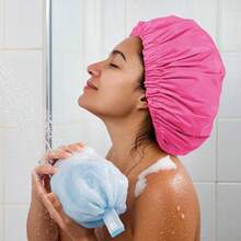Shower Caps - Hot Pink - View 5