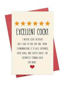 1 张妻子送给丈夫的搞笑生日贺卡，幽默五星级男士贺卡，送给他的生日礼物，独特的男士生日装饰和礼物，情人节贺卡 - 彩色 - 查看 1